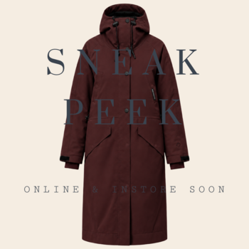 Gofranck waterproof parka 'Cold Winter' - andorra red