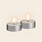 Uyuni Set of 2 LED Maxi tea lights – Silver