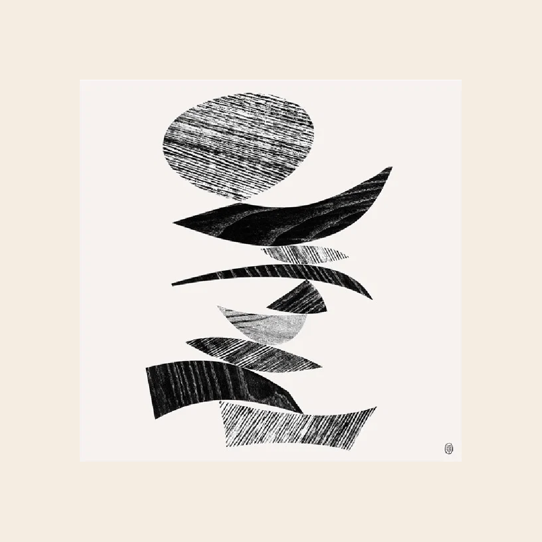 artprint 'Cut Shapes 03'
