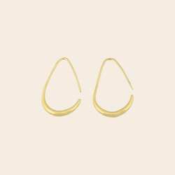 Bandhu Ohrringe 'Teardrops' goldplated