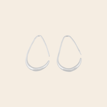 Bandhu Ohrringe 'Teardrops' rvs