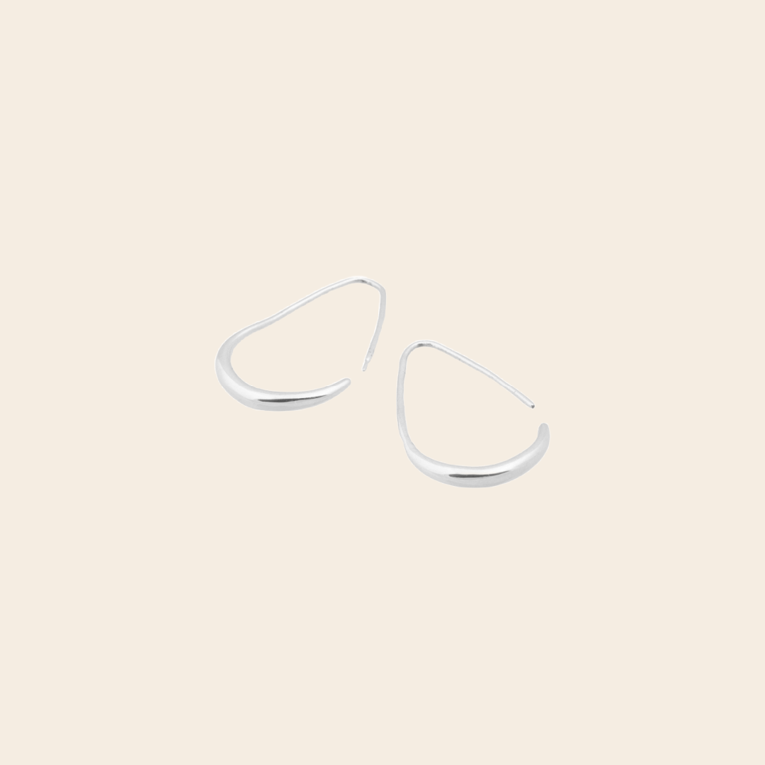 Bandhu oorbellen 'Teardrops' rvs