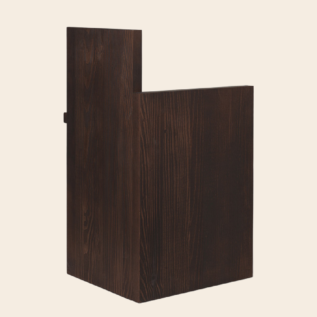 Ferm Living stoel / tafel 'Uta' - pine