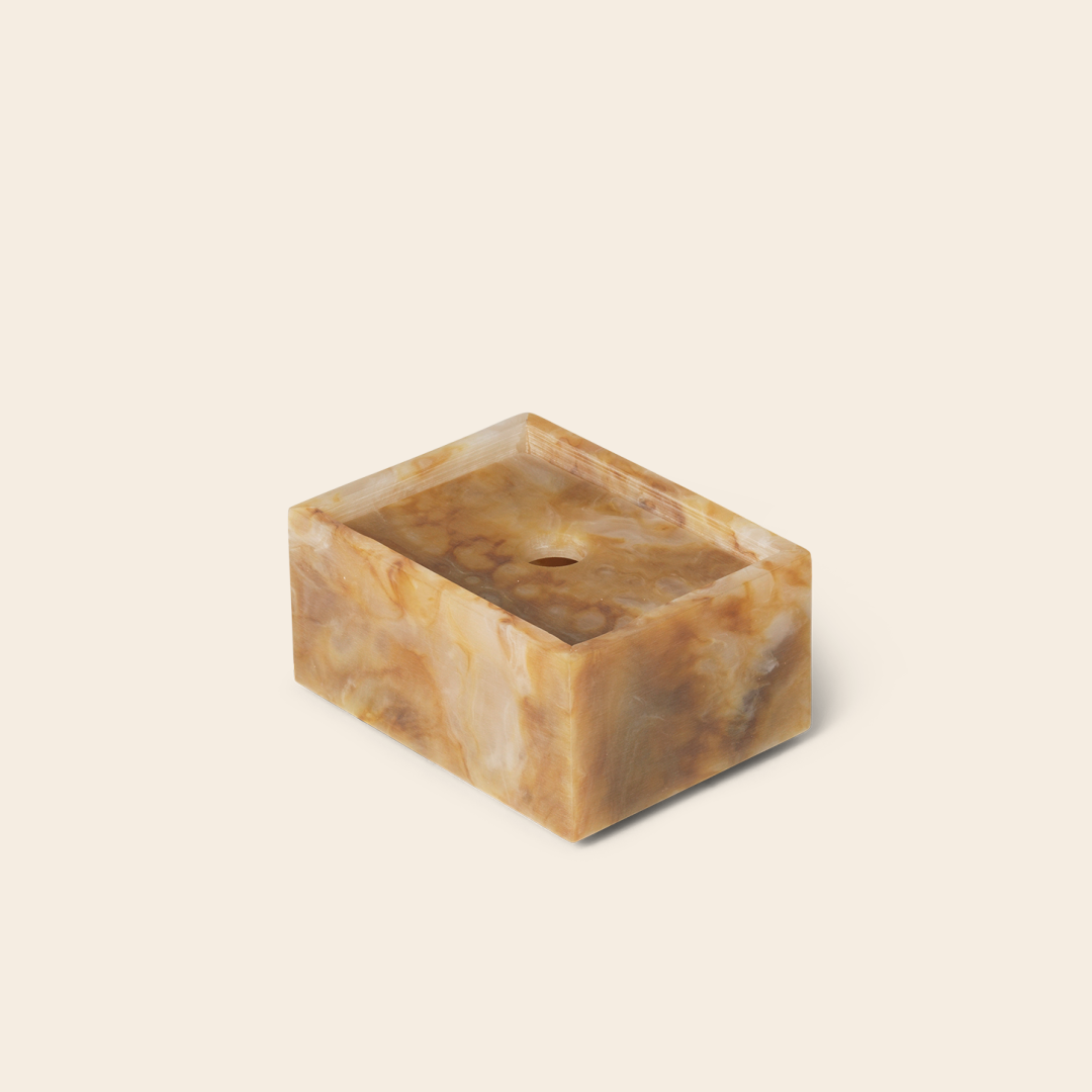 Ferm Living box 'Mist' hars - kelp