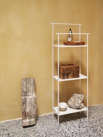 Ferm Living box 'Mist' hars - kelp