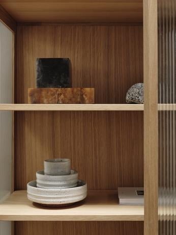 Ferm Living box 'Mist' hars - kelp