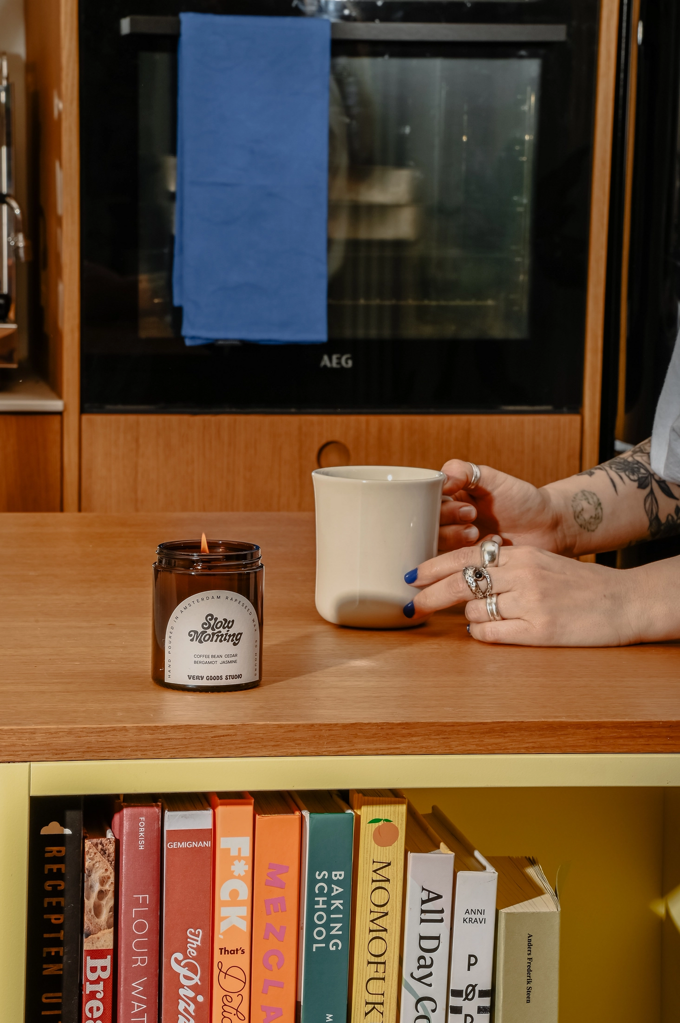 Very Goods Studio geurkaars 'Slow Morning'