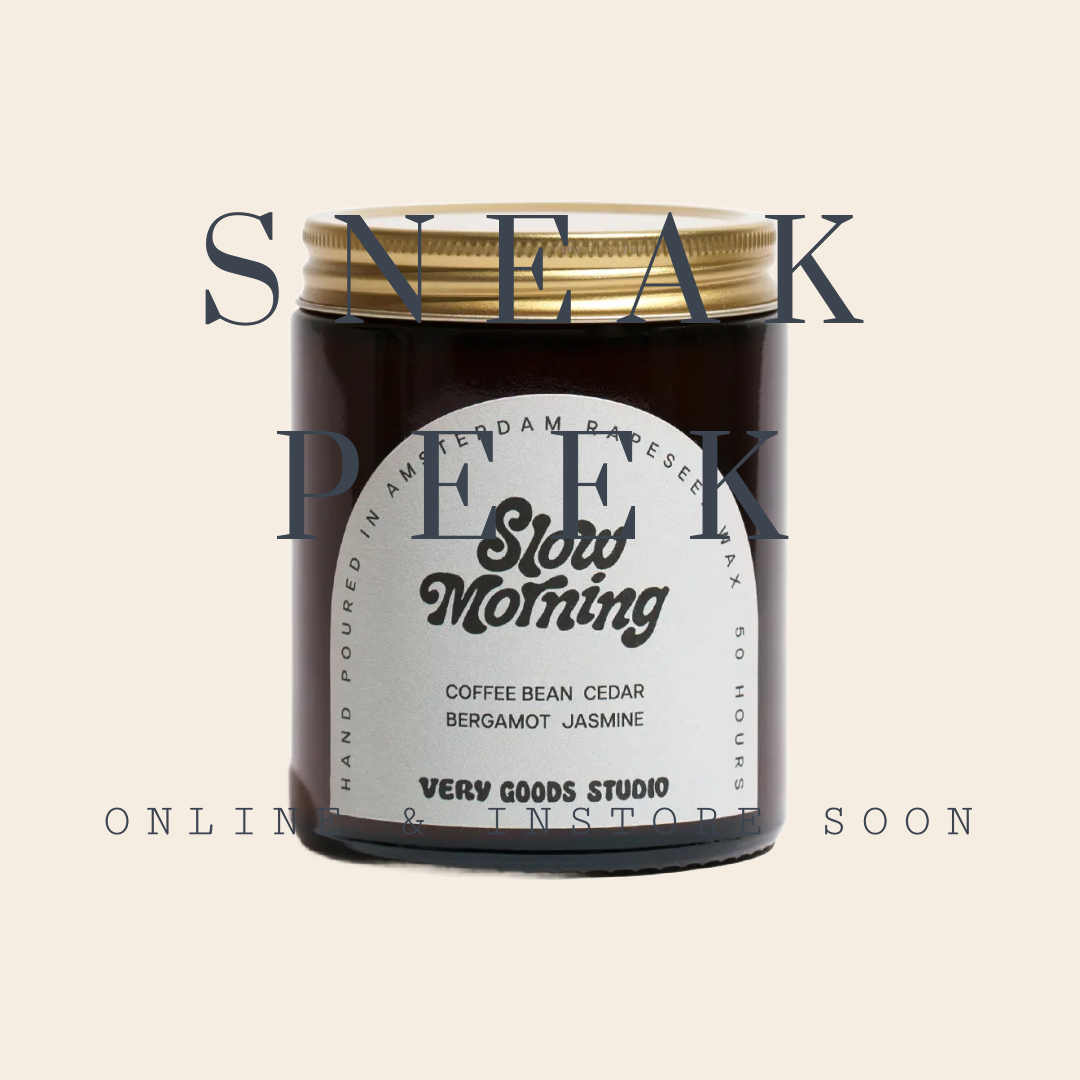 Very Goods Studio geurkaars 'Slow Morning'