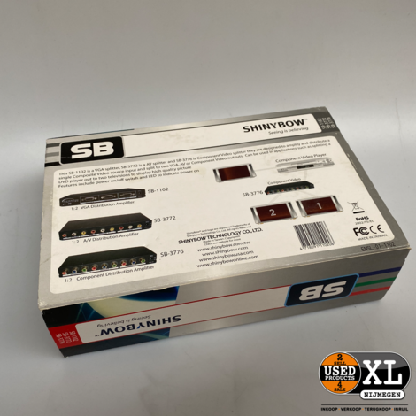 Shinybow SB-1102 VGA Splitter Versterker | Nieuw in Doos