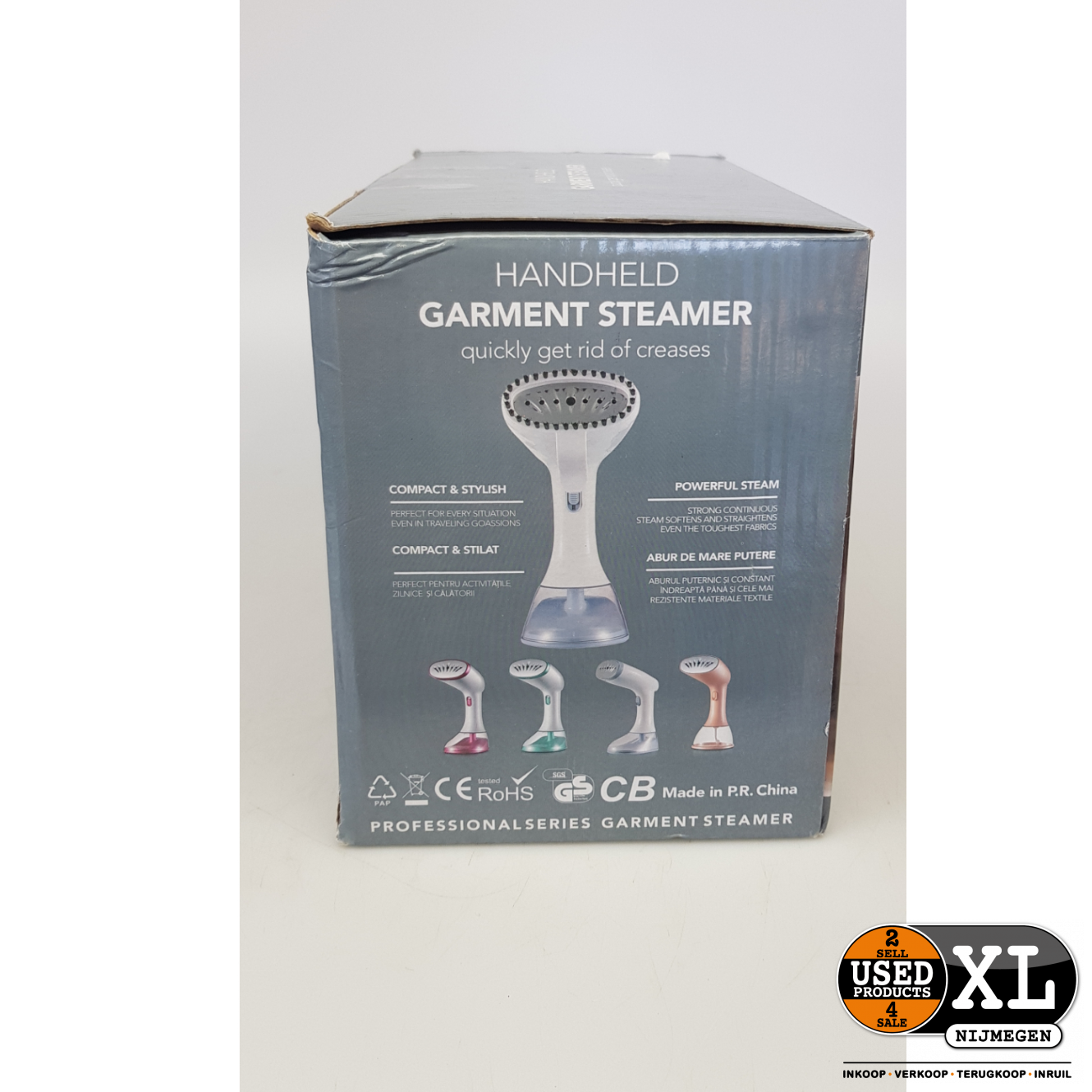 Handheld Garment Steamer HY128 Nieuw in Doos Used Products Nijmegen XL