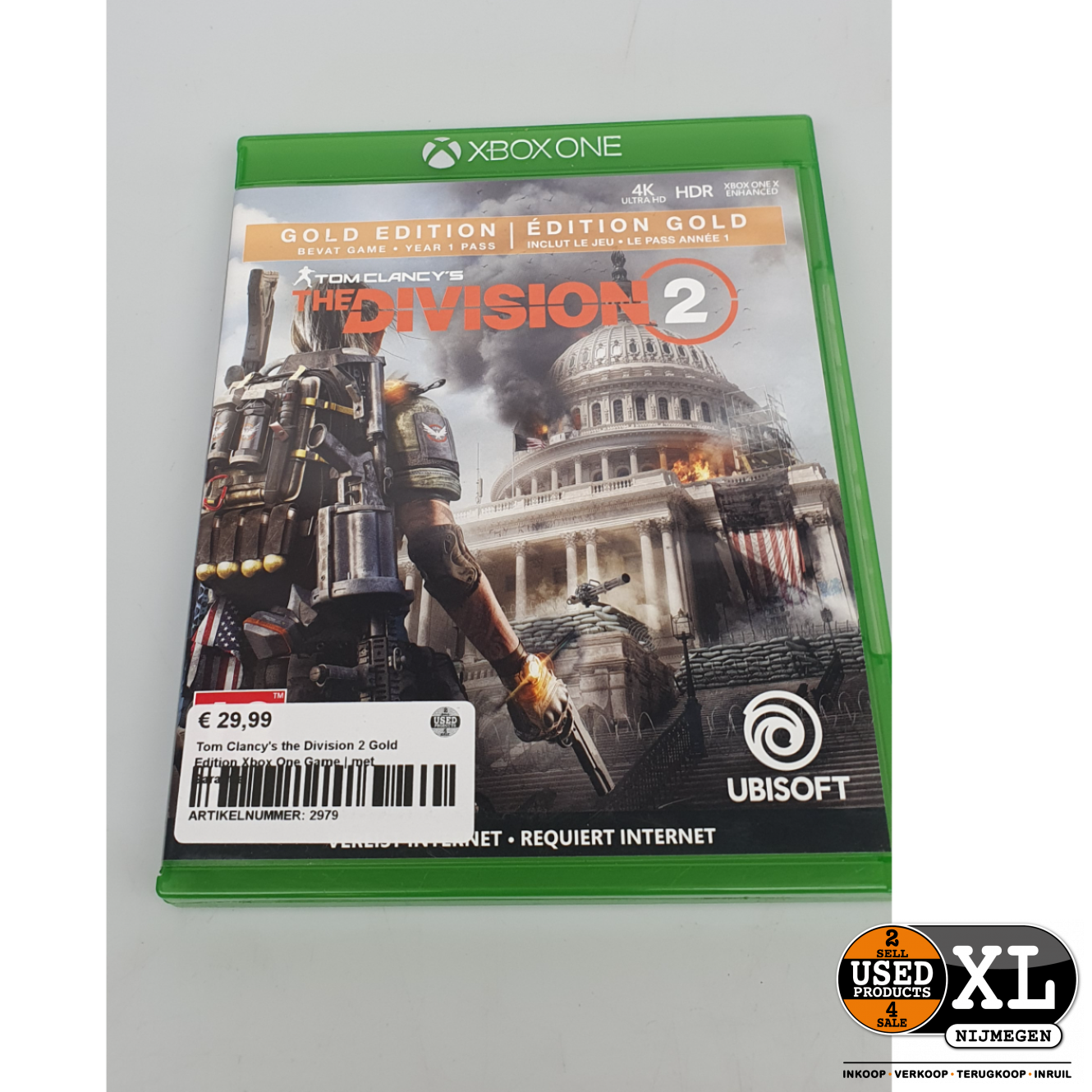 Tom Clancy's the Division 2 Gold Edition Xbox One Game | met Garantie -  Used Products Nijmegen XL