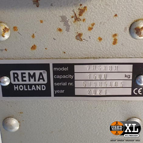 Rema Dommekracht/Krik VHS/KBH 1500 KG Draaglast | Nette Staat