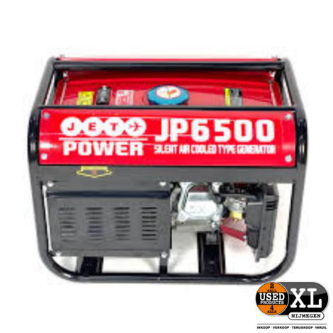 Jet Power 6500 Stroom Generator/Aggregraat | Nieuw