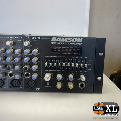 Samson S83 Mixer Versterker | met Garantie