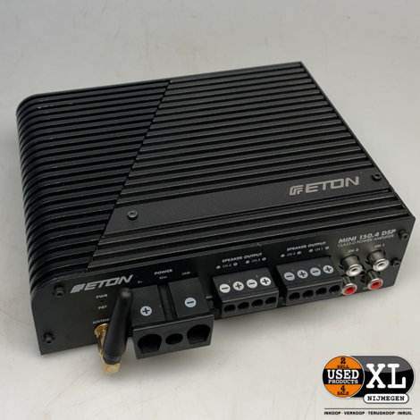 Eton Mini 150.4 DSP 4-kanaals autoversterker met DSP 4x 100 Watt | Nette Staat