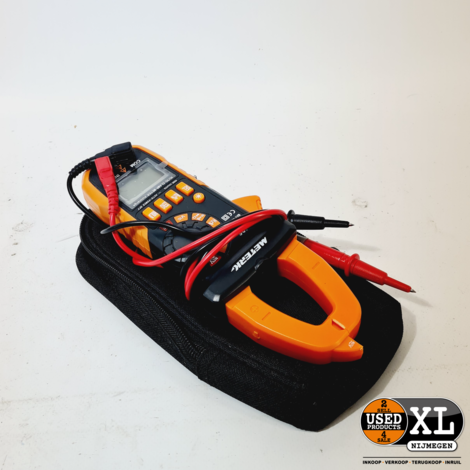 Meterk MK06 Digitale Tang Multimeter met Opberghoes | Nette Staat