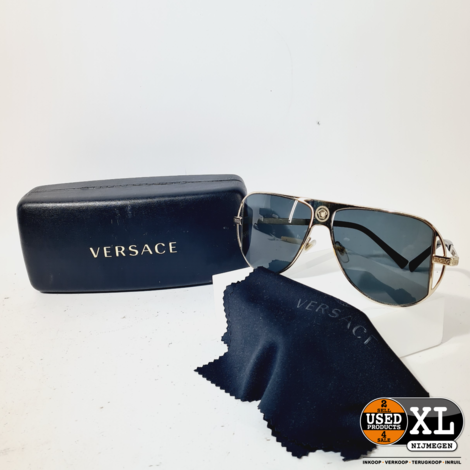 Versace VE2212 Gouden Zonnebril Heren | met Garantie