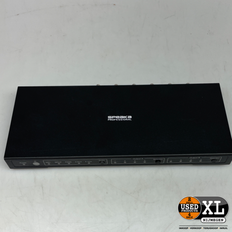 Speaka HM-MT402H Professional 4x2 poorten HDMI-switch | Nette Staat
