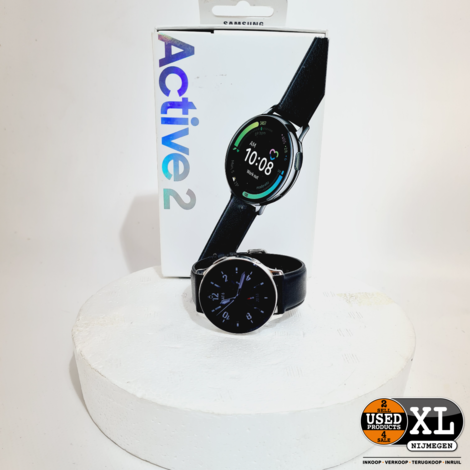 Samsung Galaxy Watch Active 2 Zilver met Doos | Nette Staat