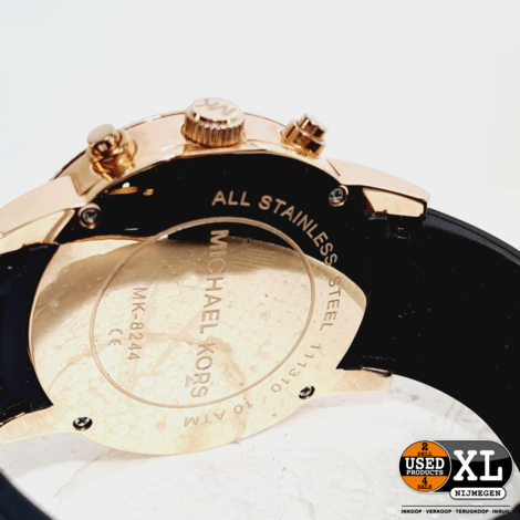 Michael Kors MK8244 Rosé Goud Heren Horloge | Nette Staat