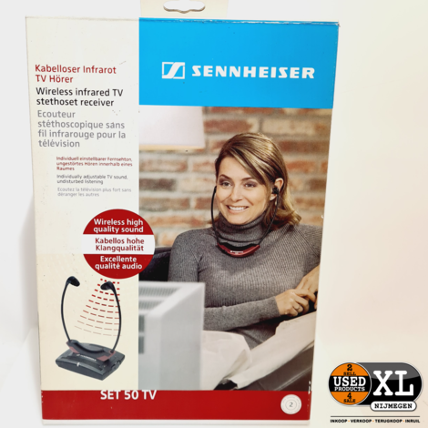 Sennheiser SET 50 TV (Rood, Zwart) | Nieuw