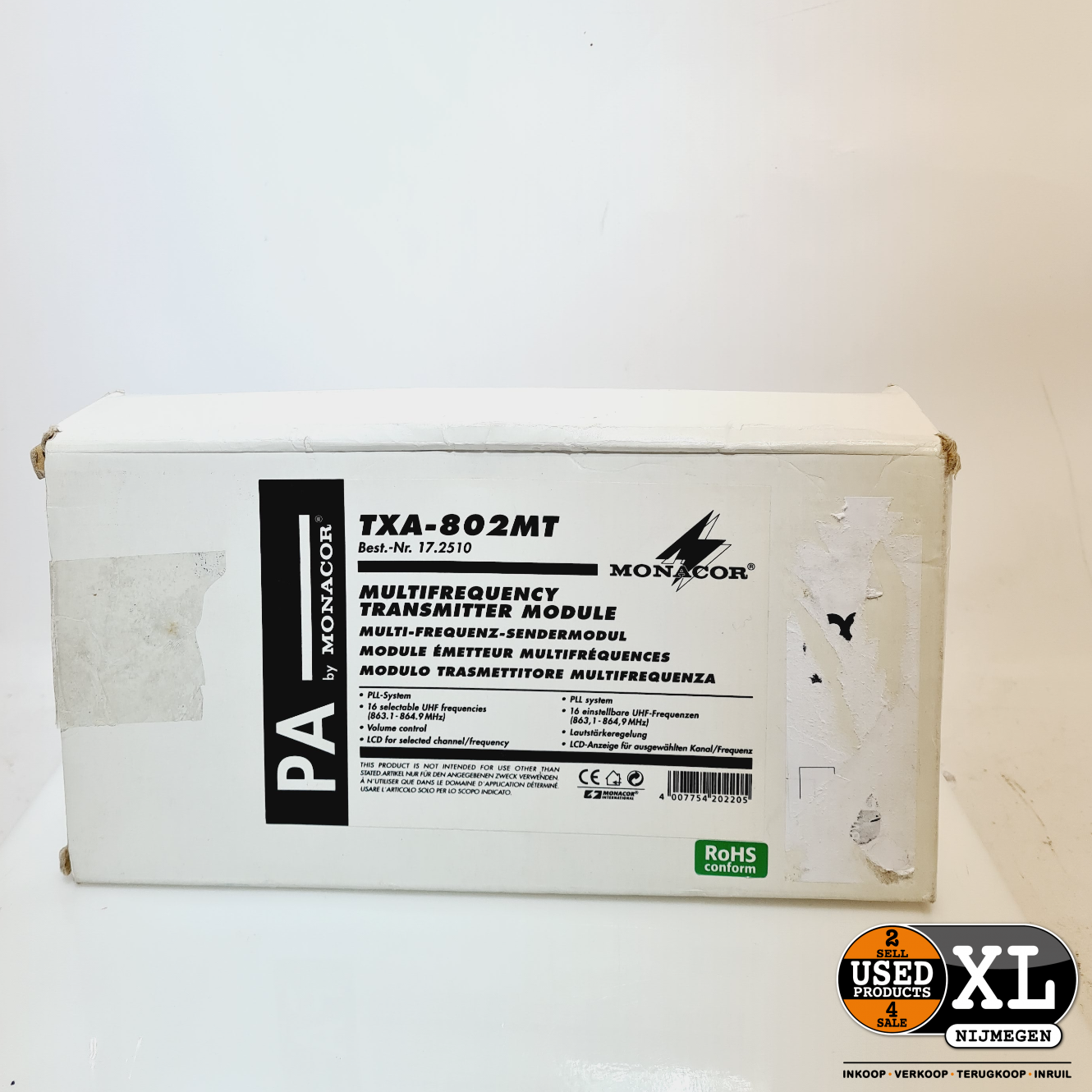 MONACOR TXA802MT Transmitter Module Nieuw Used Products Nijmegen XL