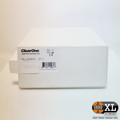 ClearOne ViewPro D310 decoder | Nieuw