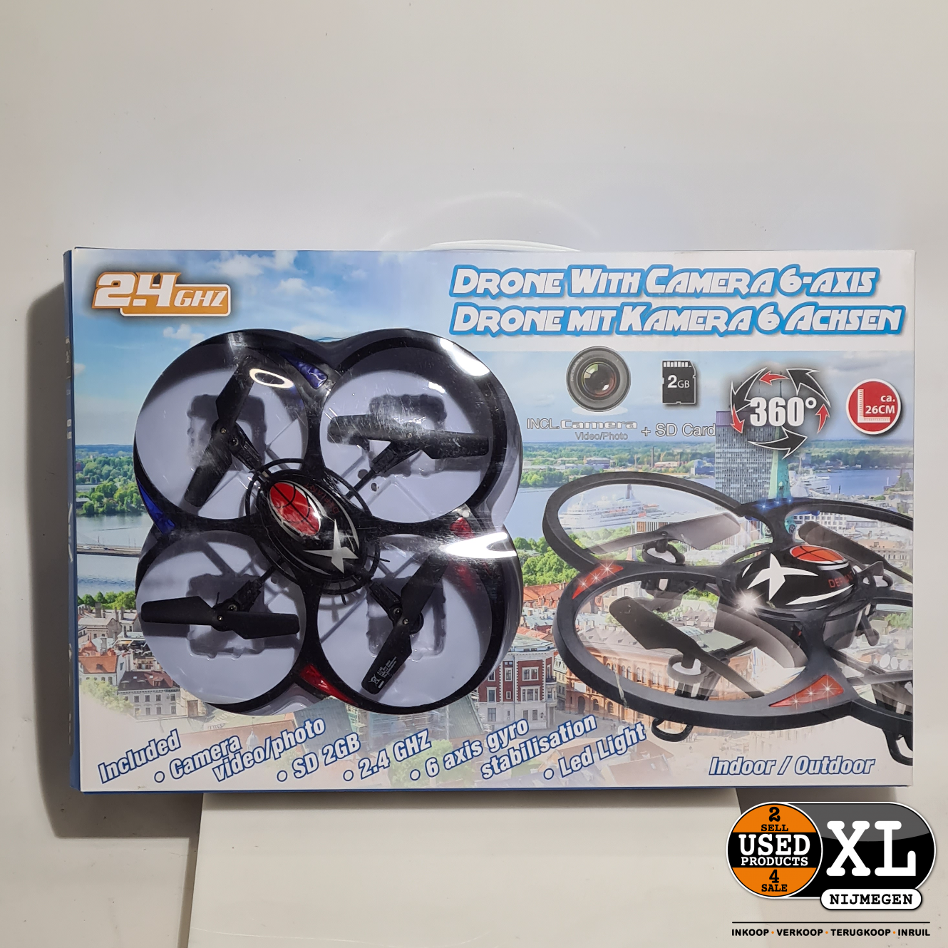 brandwonden Schilderen telex Eddy Toys Drone Camera Met 6 Assen | Nieuw - Used Products Nijmegen XL