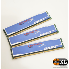 Kingston HyperX KHX1600C9D3B1K2/8GX 8GB Geheugen Module 3 stuks | 3 Maanden Garantie