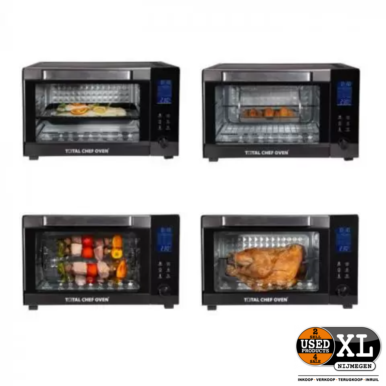 onhandig voedsel financieel Premium Chef Oven Elektrisch 45 Liter | Nieuw in Doos - Used Products  Nijmegen XL