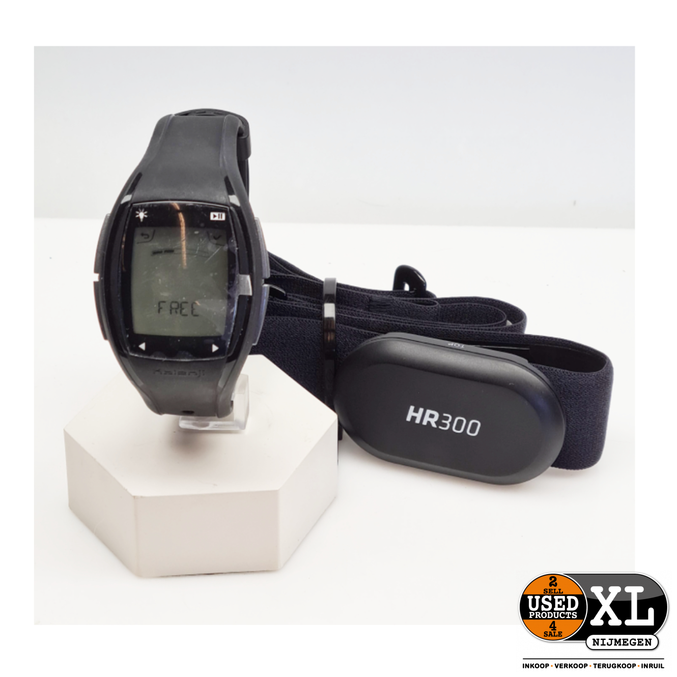 defect jas goedkoop Decathlon Horloge Met Hartslagmeter Voor Hardlopen HR300 | Nieuw - Used  Products Nijmegen XL