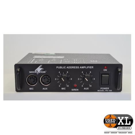 Monacor pa100 Versterker Mixer Amplifier Mono 12vdc | Met Garantie