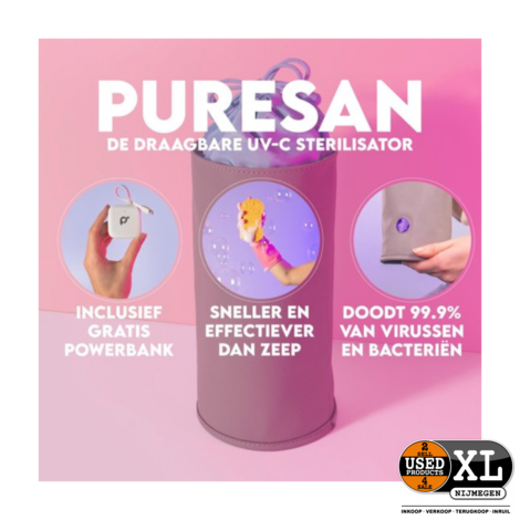PureSan® UV Sterilisator Premium Desinfectie Etui | Nieuw