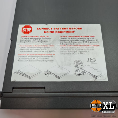 APC Smart-UPS SC450RM1U Rackmount (Geen Batterijen) | Nette Staat