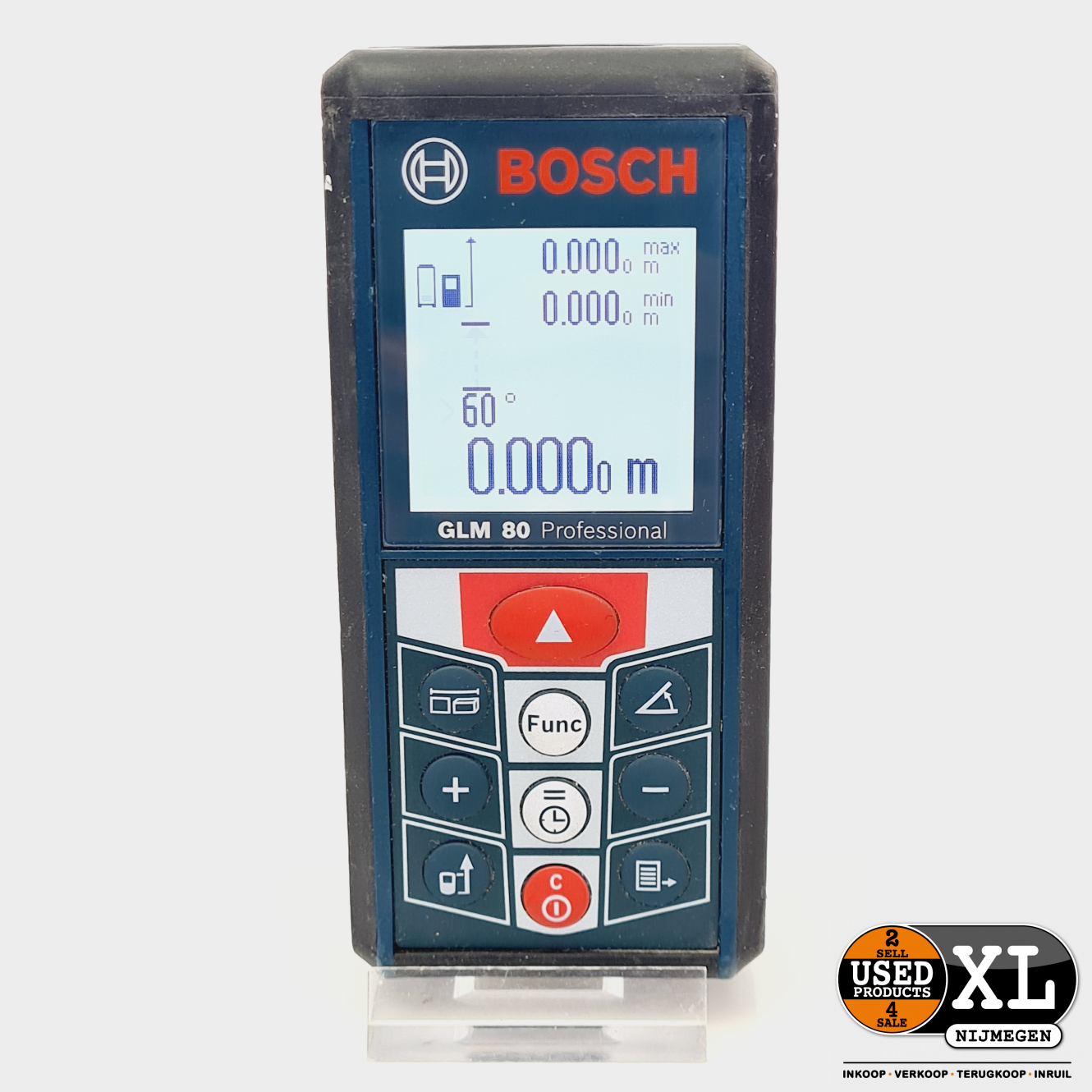 Bosch Professional GLM 80 Afstandsmeter tot Meter met Garantie - Used Products Nijmegen XL