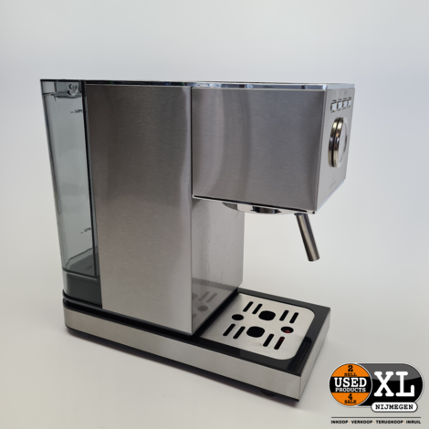 Klarstein Pausa Espressomaker 1,4L Zilver | Nieuwstaat