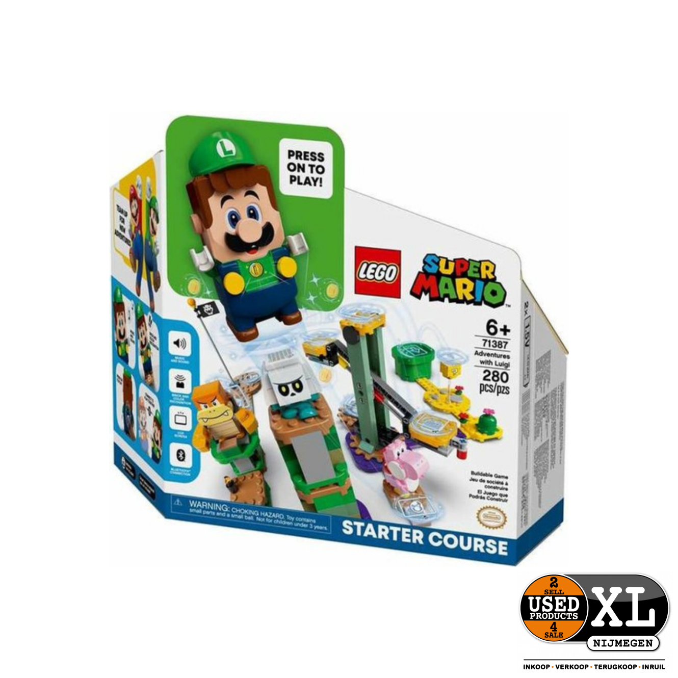 jukbeen onderwijs munt Lego LEGO 71387 Avonturen met Luigi Starterset | Nieuw in Doos - Used  Products Nijmegen XL