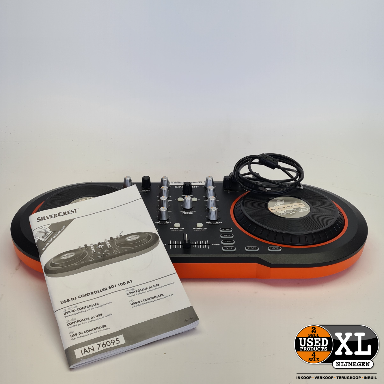 SilverCrest USB DJ Controller SDJ 100 A1 | Nette Staat - Used Products  Nijmegen XL