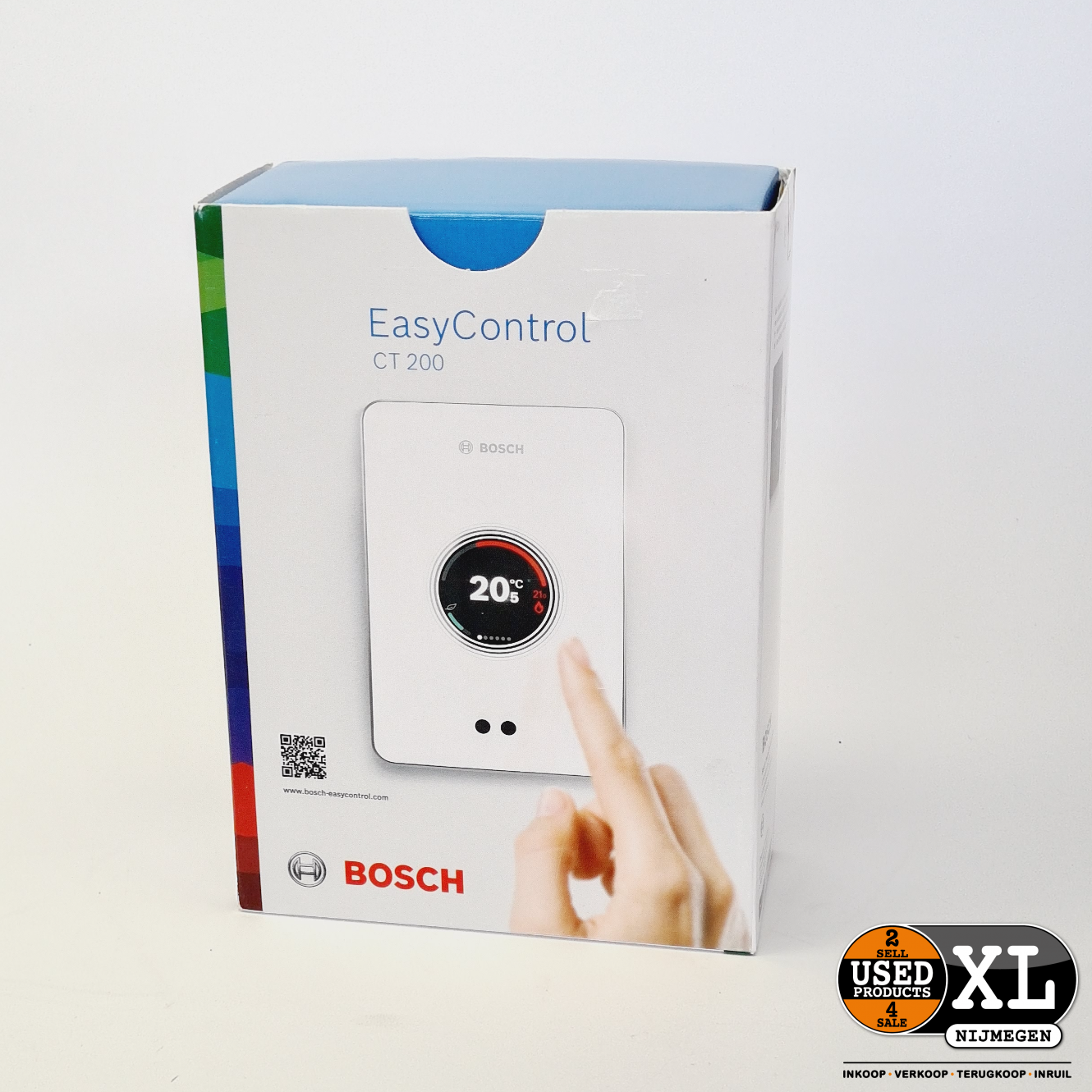 native Email schrijven prioriteit Bosch EasyControl CT 200 Slimme Thermostaat - Wit (bedraad) | Nette Staat -  Used Products Nijmegen XL