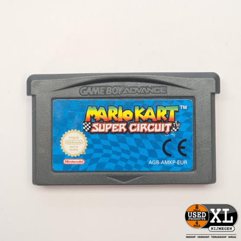 Mario Kart Super Circuit Game Boy Advance (LOSSE CASSETTE) | Nette staat