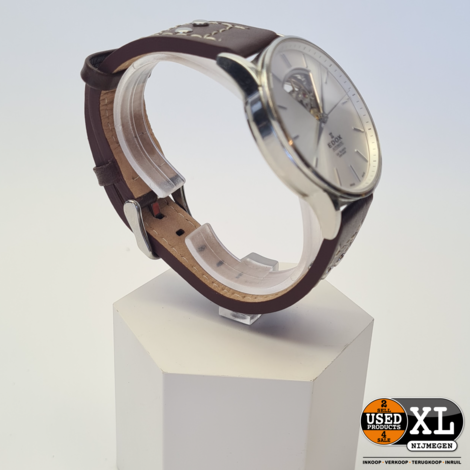 Edox Les Vauberts Open Heart 85010 Heren Horloge Automaat met Doos | Nette Staat