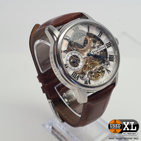 Executive Nicky EX-1012-03 Automaat Heren Horloge | Nette Staat