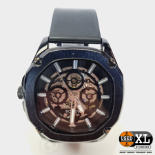 Astos Styx Heren Horloge Automatisch Zwart 40 mm | met Garantie