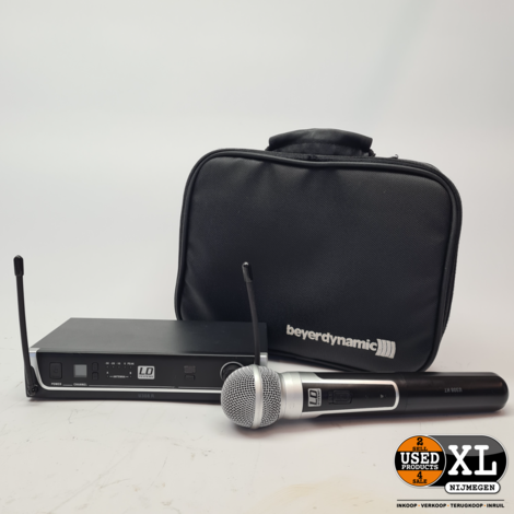 LD Systems U308 HHD Single Handheld Dynamic Mic Draadloos Systeem | Nette Staat