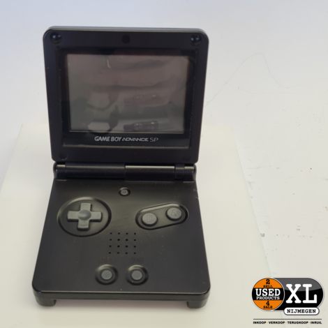 Nintendo Game Boy Advance SP Met Lader en Spel