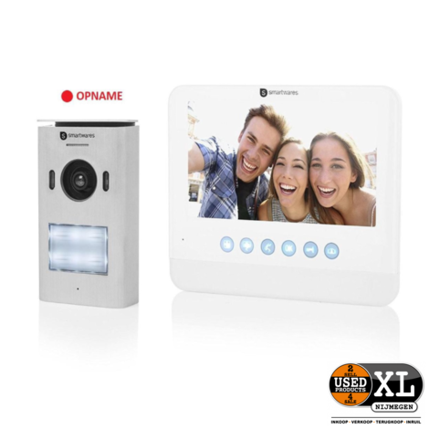 Smartwares DIC-22212 Deurbel- Intercom en Camera l NIEUW IN DOOS