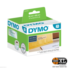 Dymo 99013 kunststof etiketten 36x89mm I Nieuw in Doos