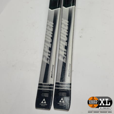 Fischer Voyager Crown Nordic Cruising,CrossCountry 174cm Skis Poles SNS Bindings I Zeer goede Staat