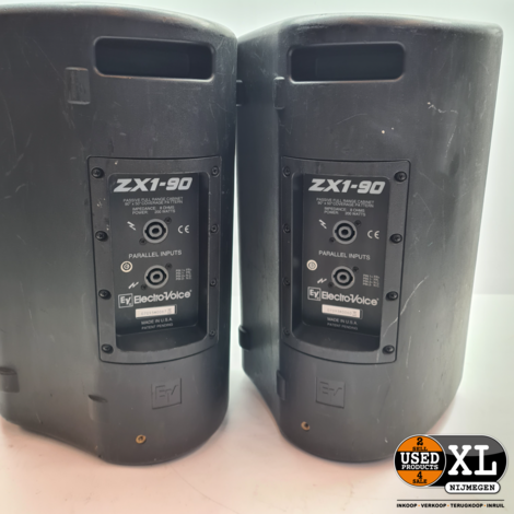 Electro-Voice ZX1-90 8 inch tweeweg passieve luidsprekers (set van 2) | Gebruikt
