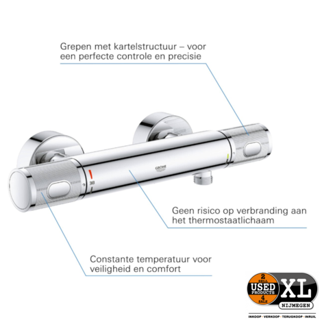 GROHE QuickFix Precision Feel Thermostatische Douchekraan I Nieuw Zonder Doos